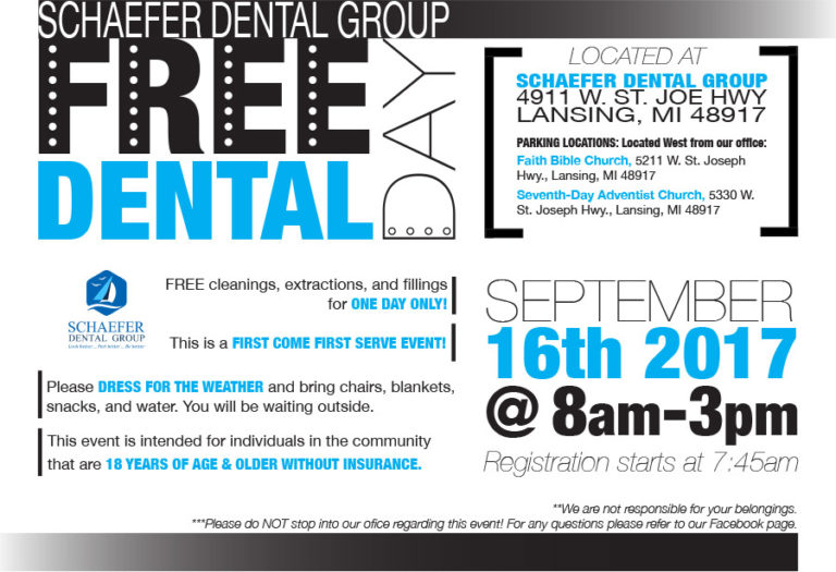 Free Dental Day Schaefer Dental Group